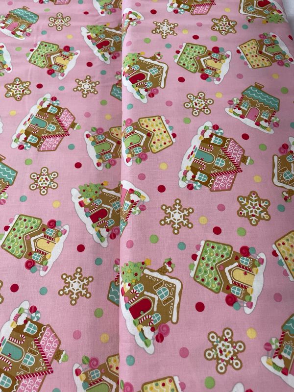 Gingerbread Kisses - Main Pink