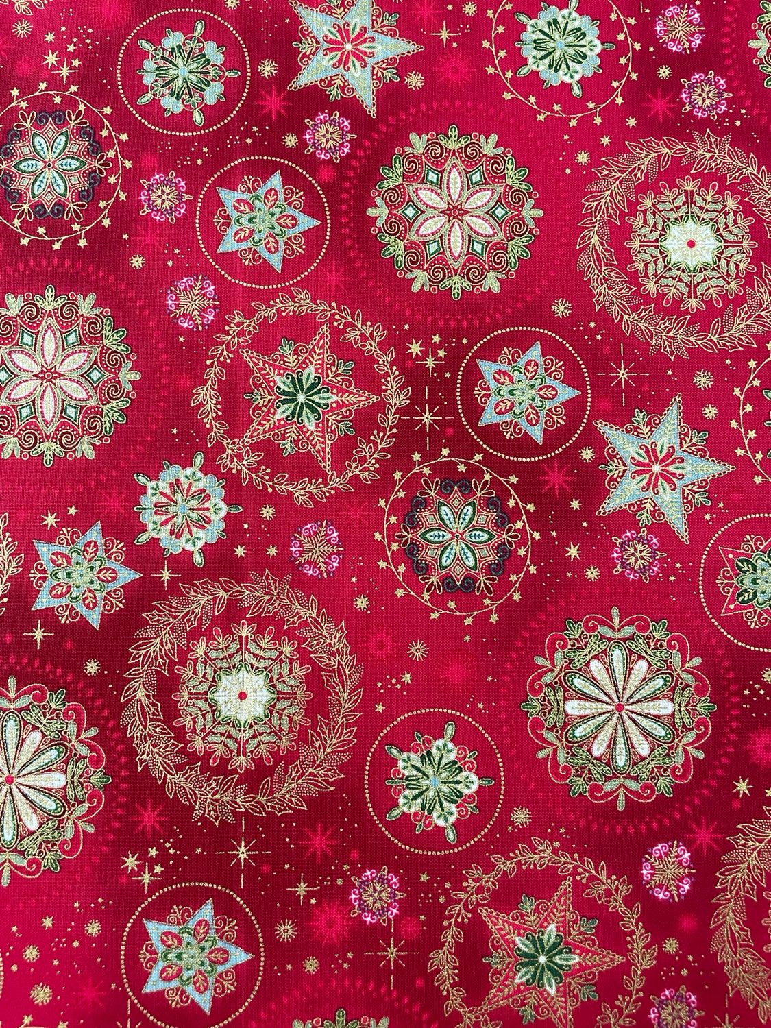 Good Tidings - Red Mandala