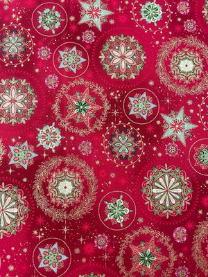 Good Tidings - Red Mandala