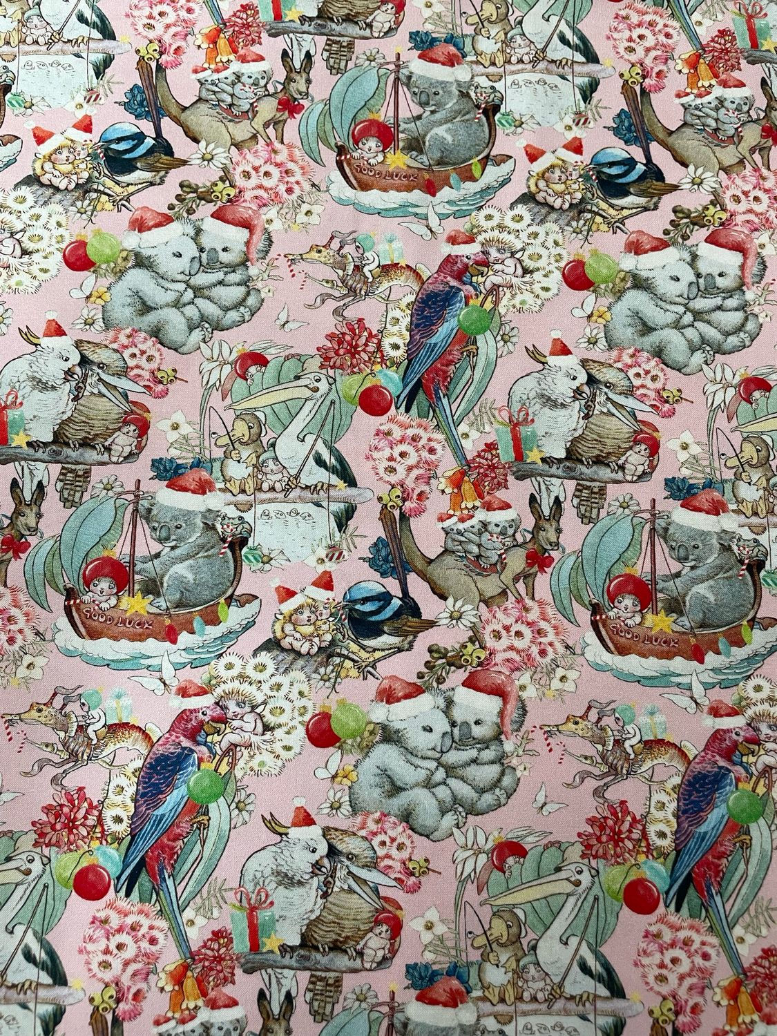 May Gibbs Christmas - Pink