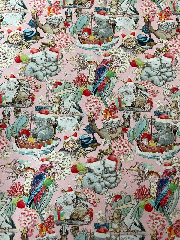 May Gibbs Christmas - Pink