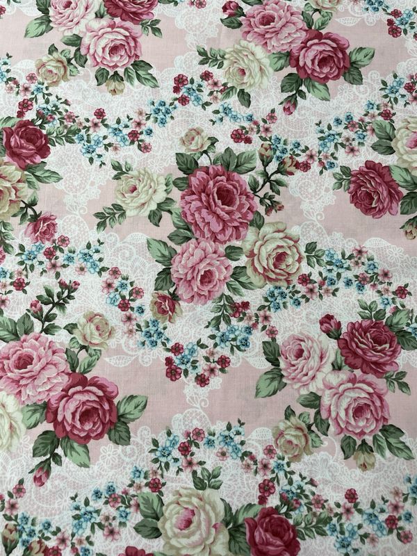 My Victorian Garden - Floral Pink