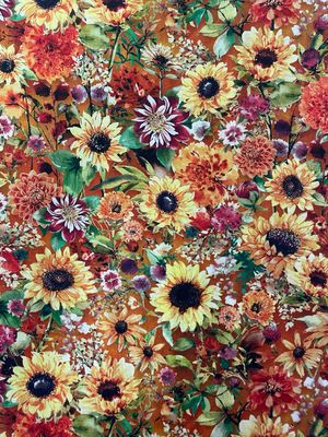 Sunlit Garden - Rust