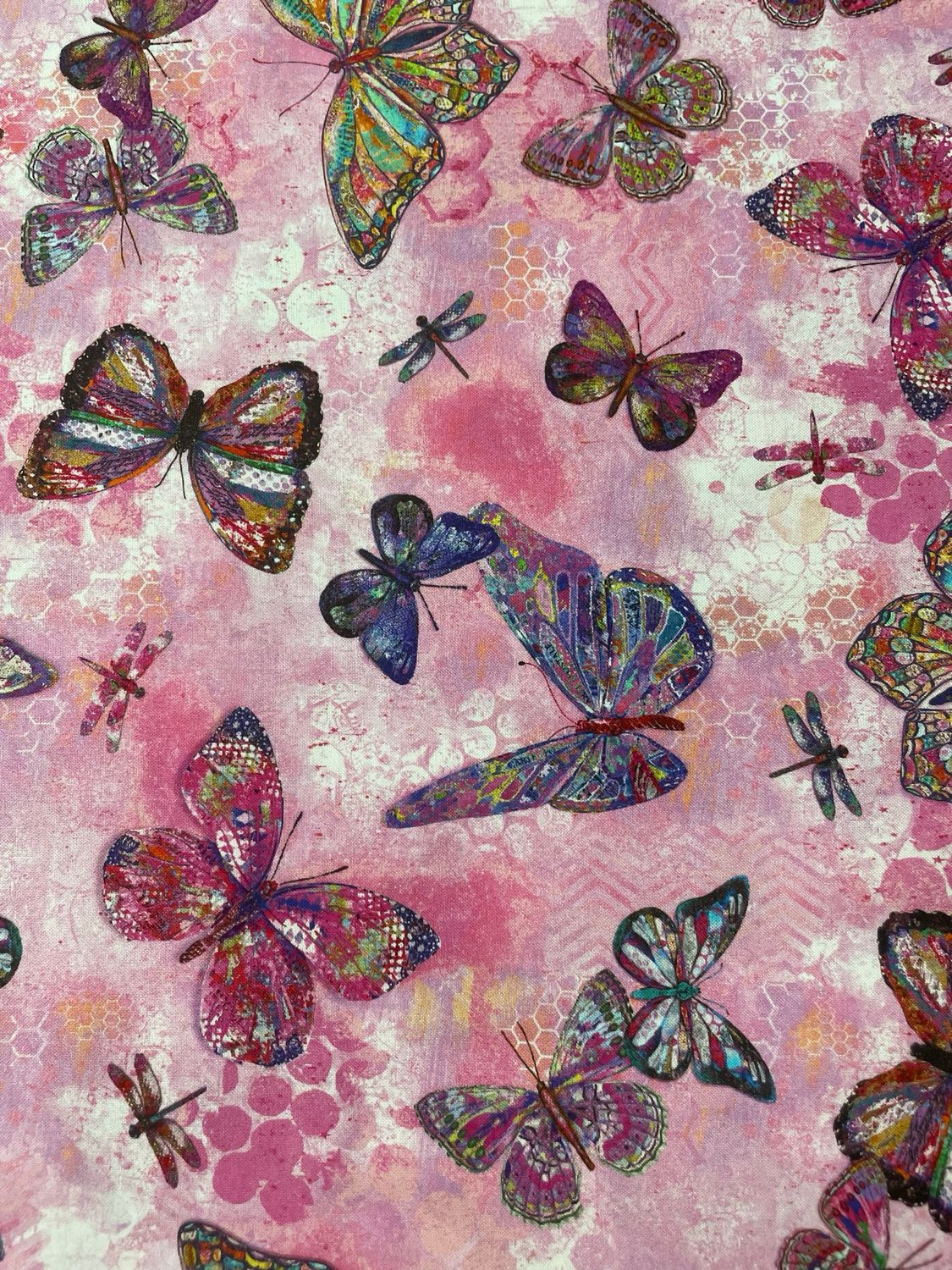 Shine On - Butterflies Pink