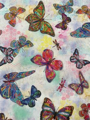 Shine On - Butterflies Marble