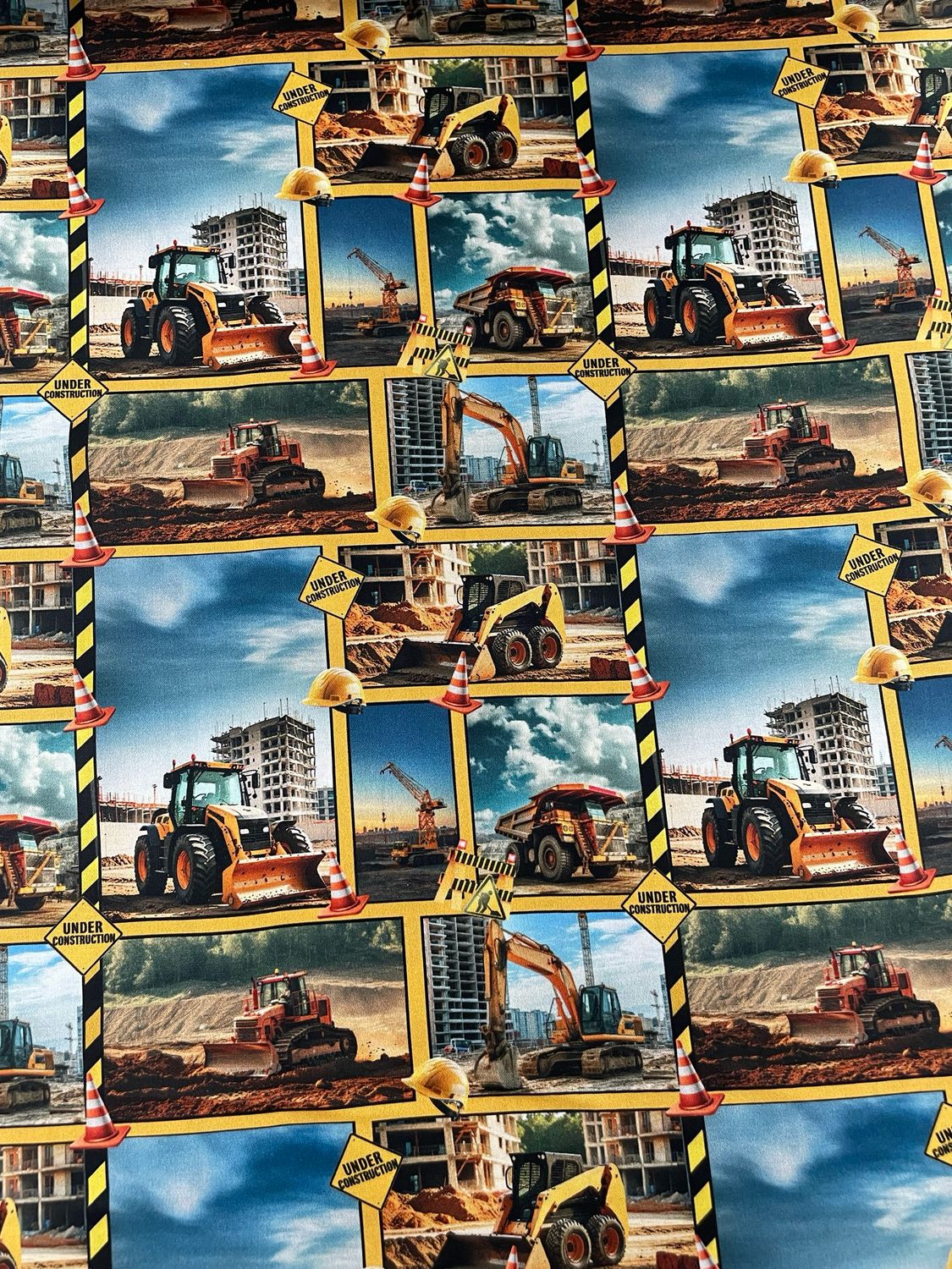 Construction Zone - Collage