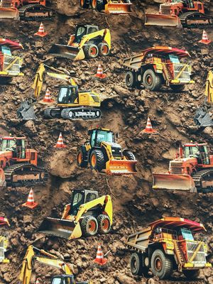 Construction Zone - Machinery