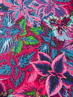 Kaffe Fassett - Bold Leaves In Blue