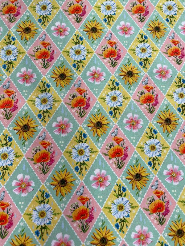 A Wildflower Heart - Floral Lattice