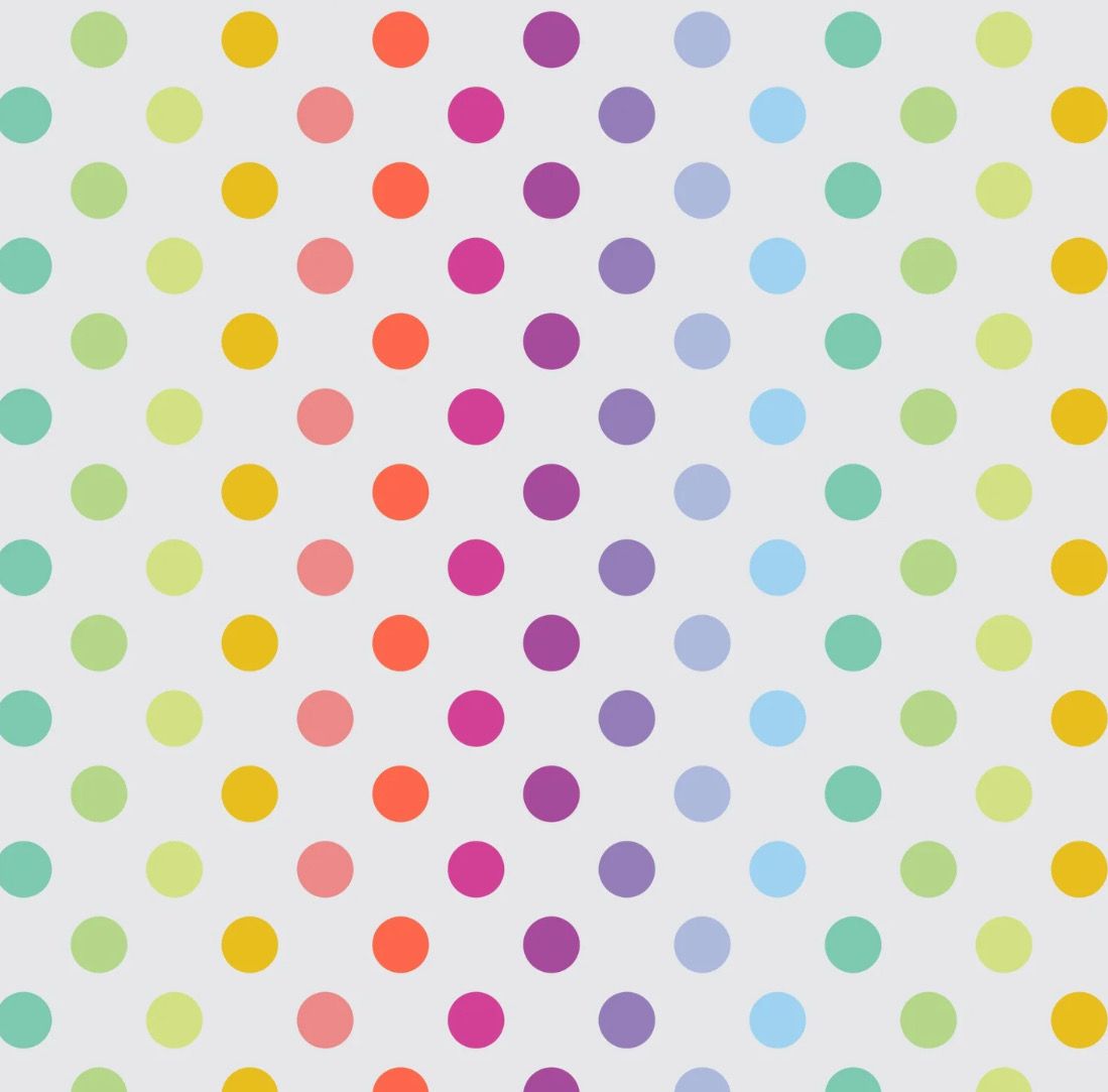 Tula Pink Graywork - Disco Poms In Whisper