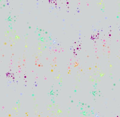 Tula Pink Graywork - Fairy Dust In Fog