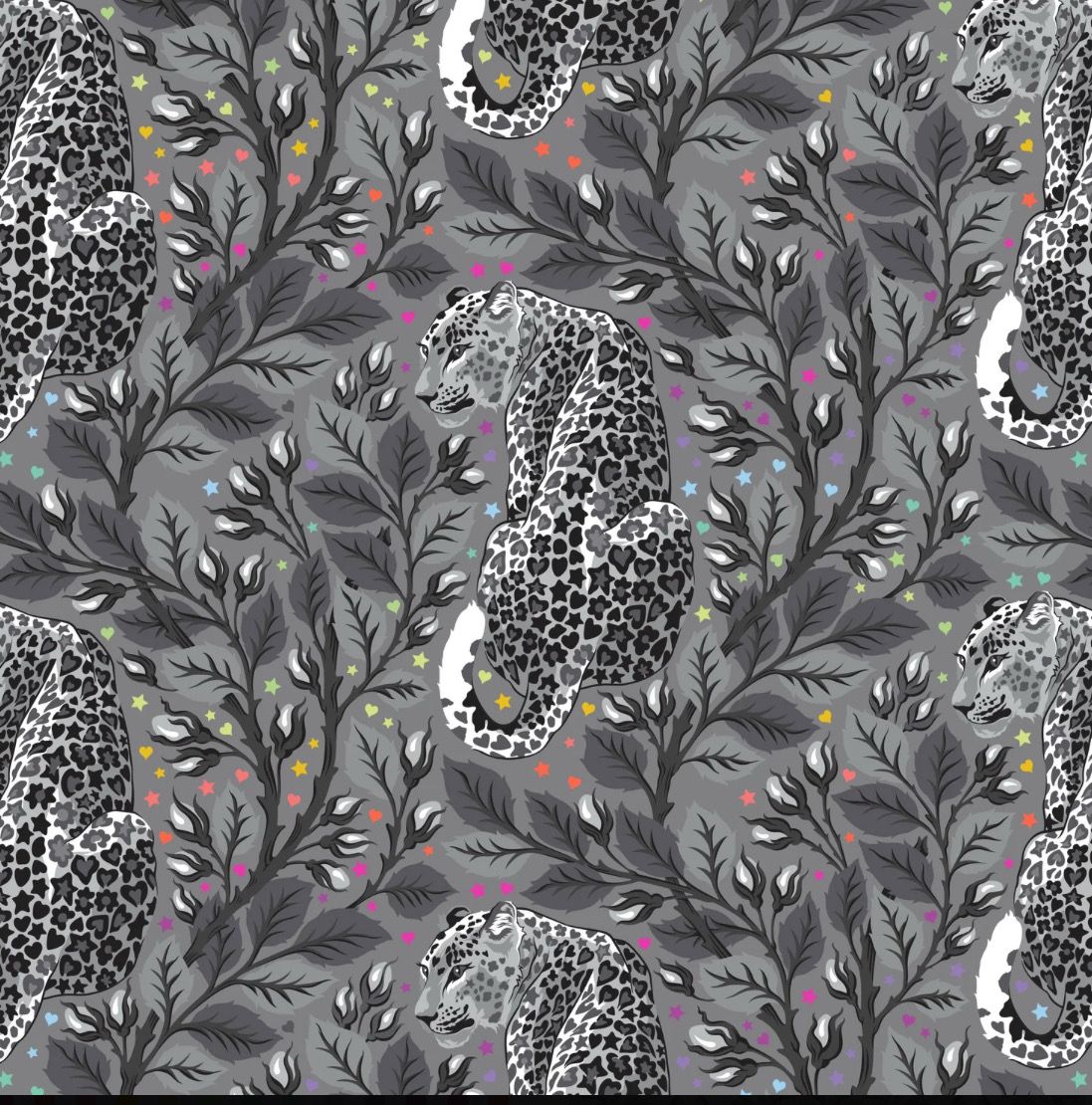 Tula Pink Graywork - Birthmark In Shadow