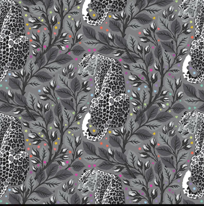 Tula Pink Graywork - Birthmark In Shadow