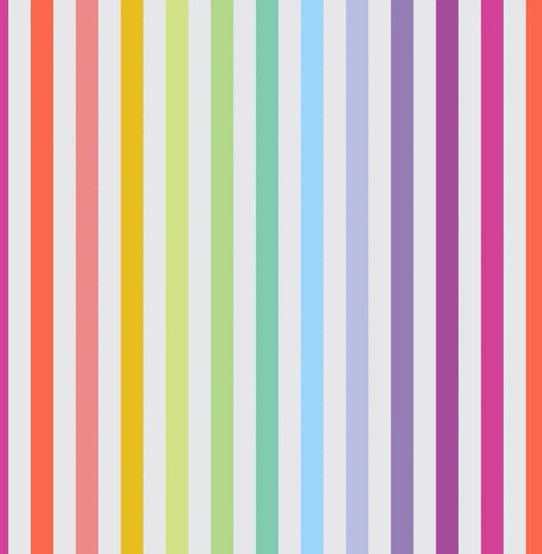 Tula Pink Graywork - Disco Stripe In Whisper