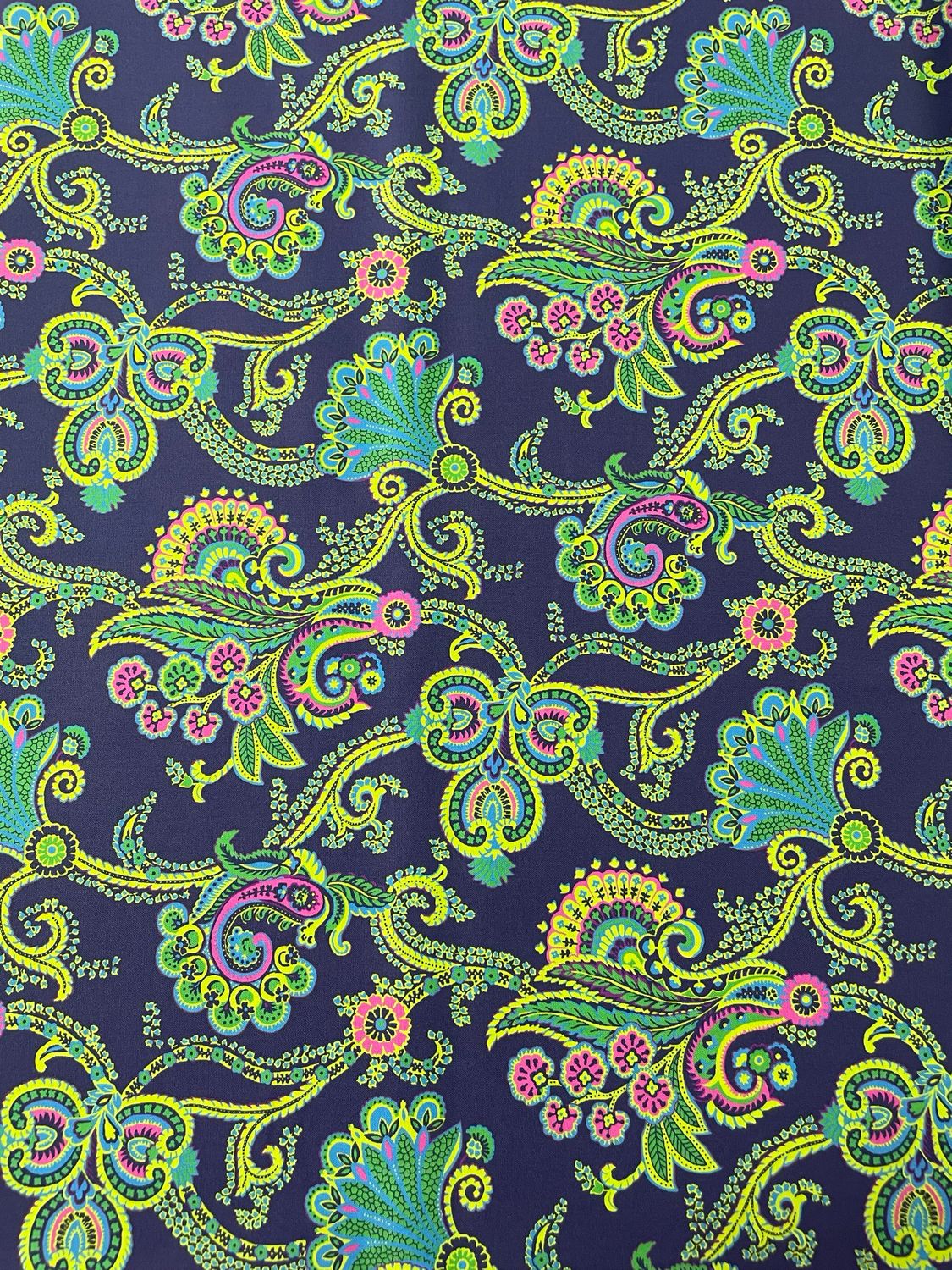 Sweet Talk - Navy Paisley