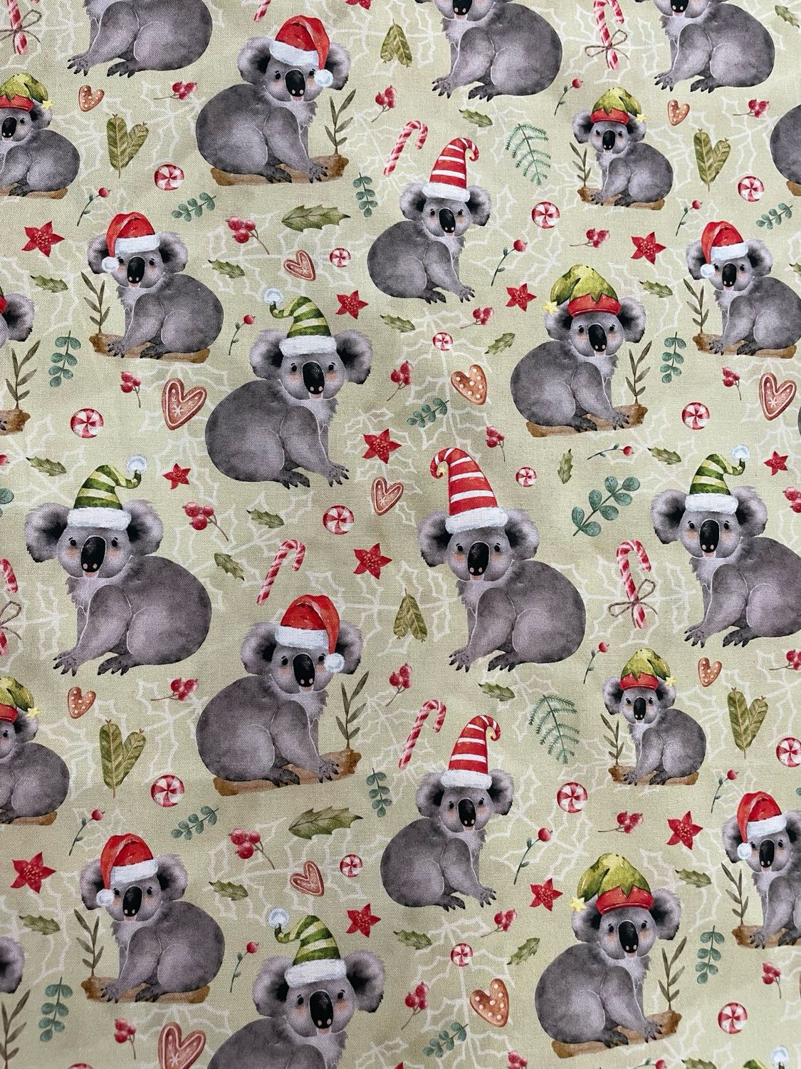 Native Wonderland - Koalas Green