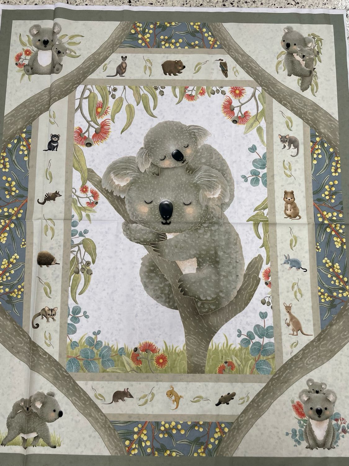 Jen Digital Art - Aussie Koala Panel