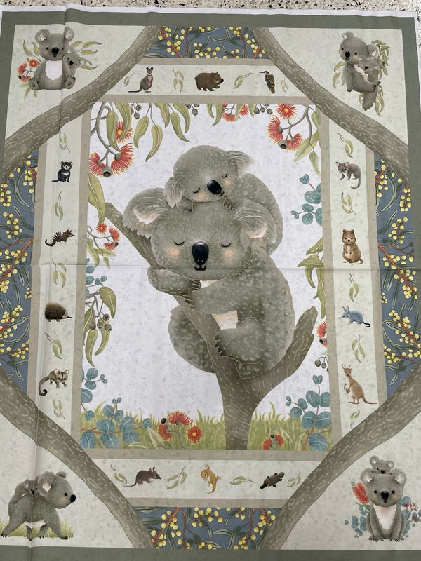 Jen Digital Art - Aussie Koala Panel
