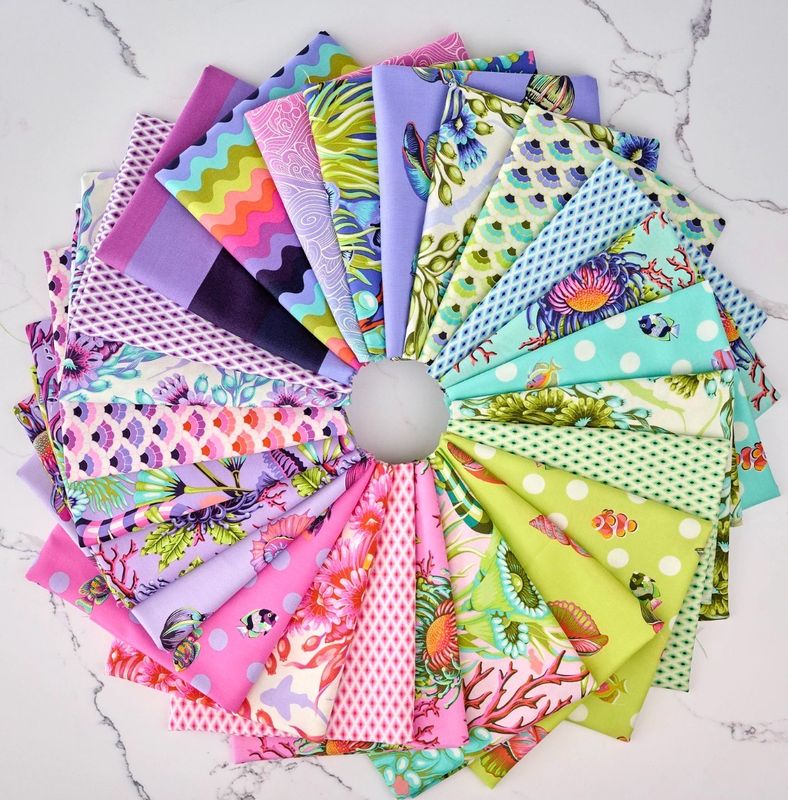 Tula Pink Floral Reef