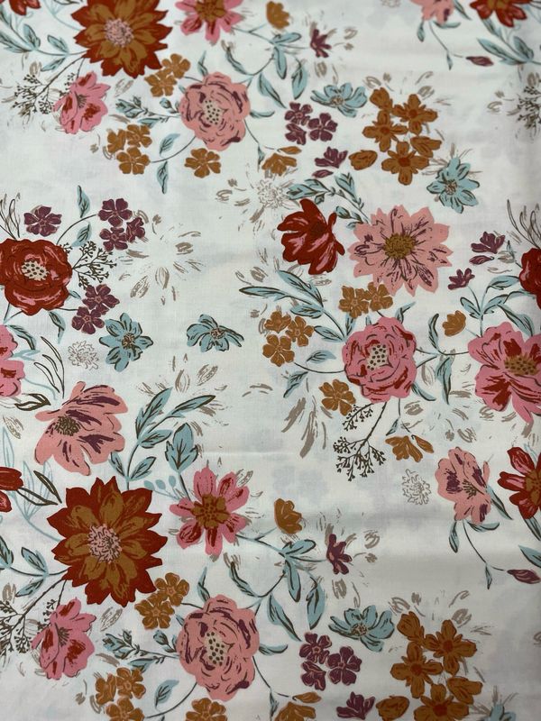 Moda - Foraged, Found & Hand Me Down - Floral Cream
