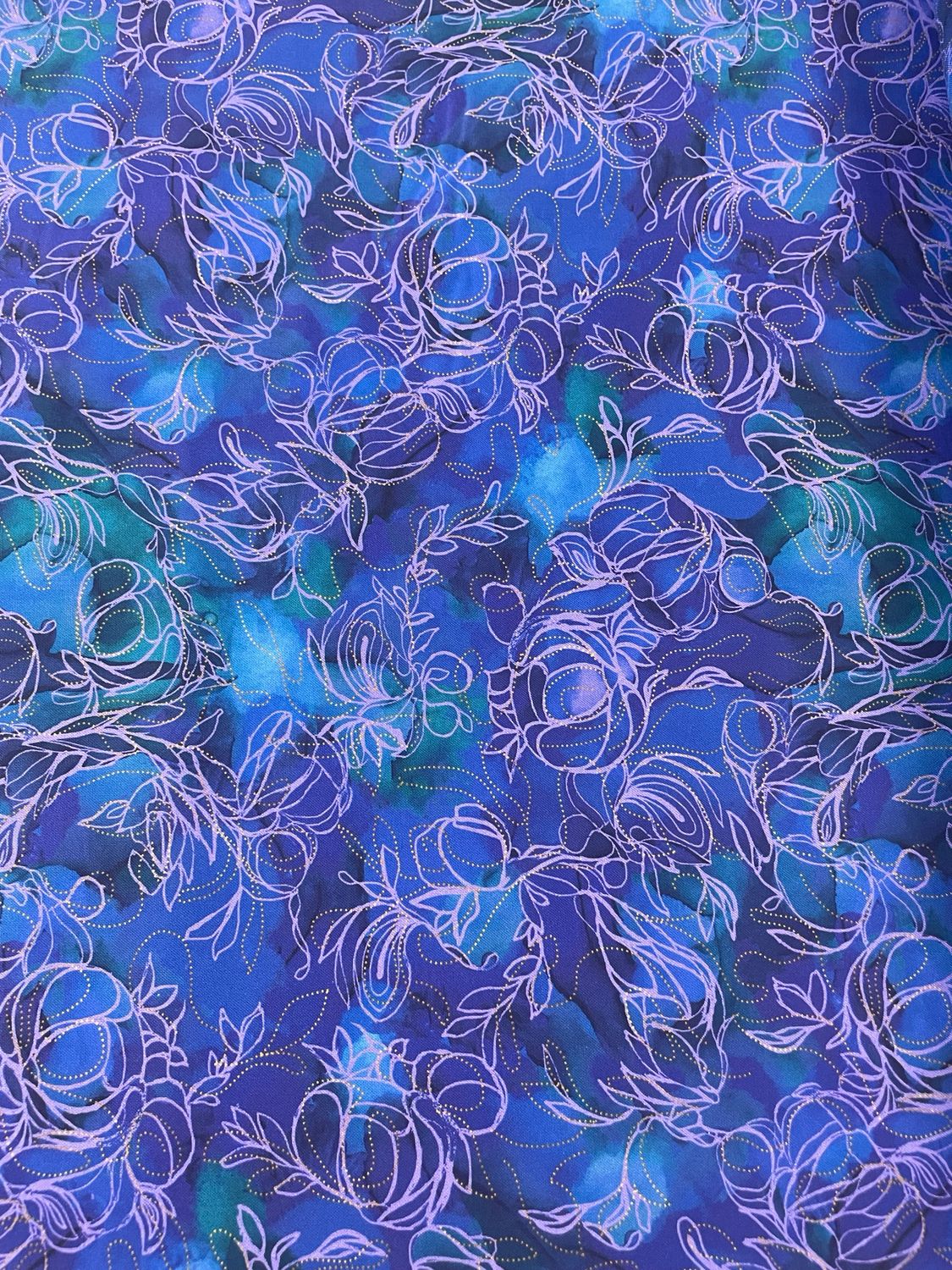 Painted Sea - Tonal Purple