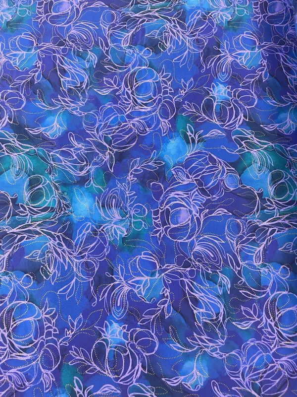 Painted Sea - Tonal Purple