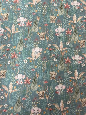 Mini Menagerie - Animals Blue