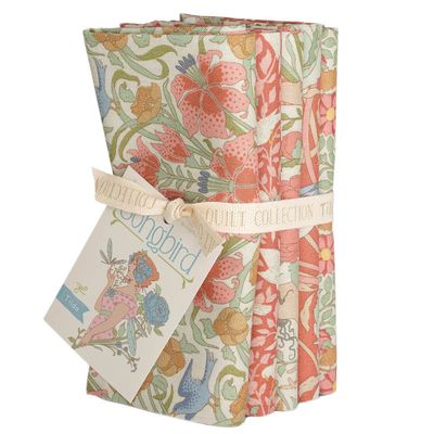 Tilda - Songbird - FQ Bundle Coral