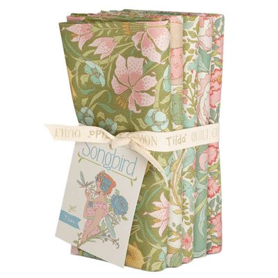 Tilda - Songbird - FQ Bundle Green