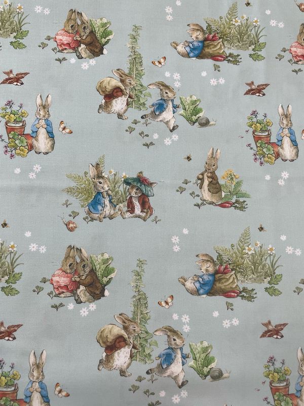 Peter Rabbit - Blue Scattered