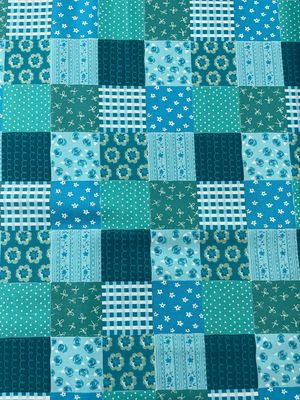 Things With Wings - Patchwork Blue