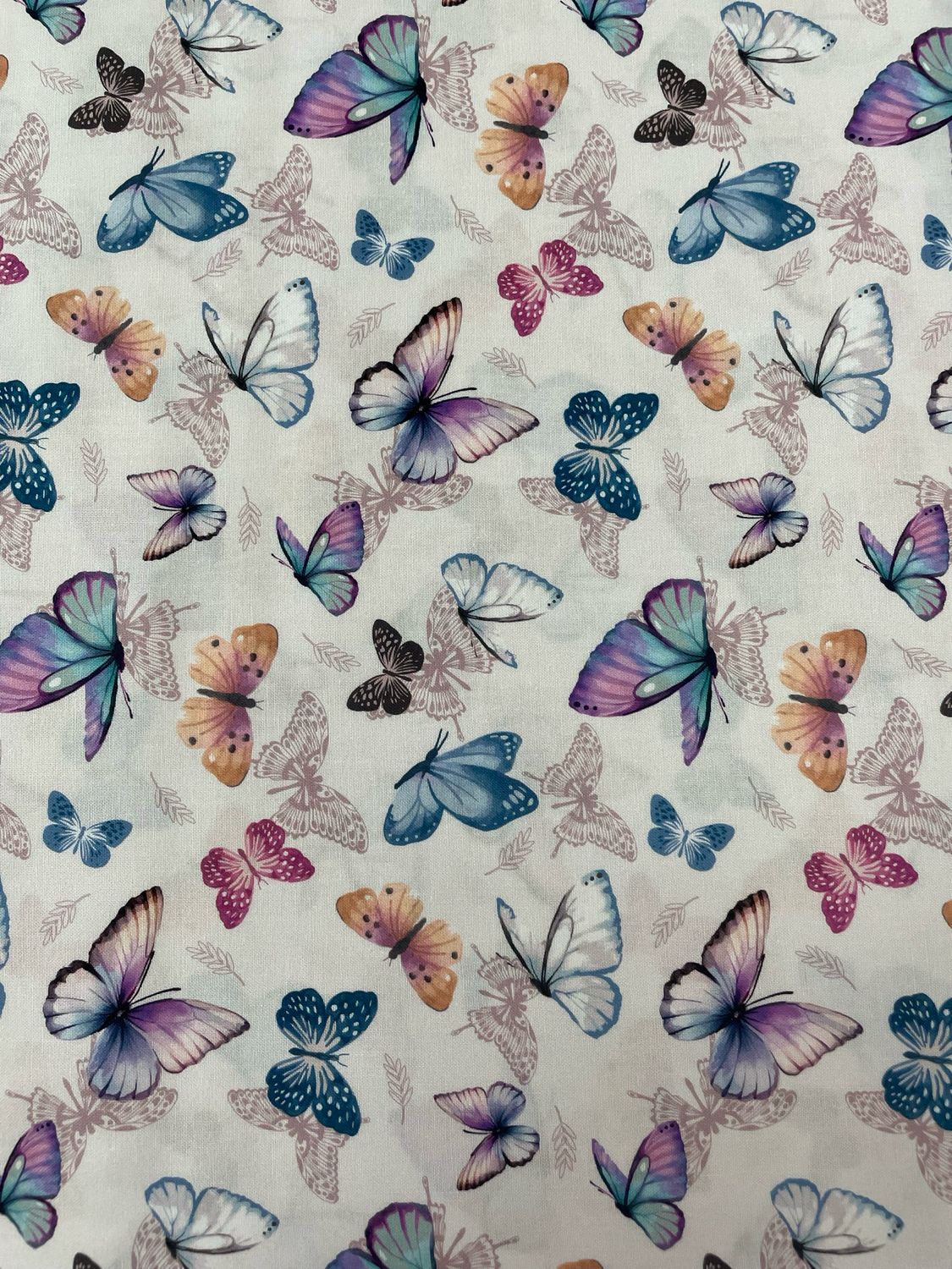 Butterfly Garden - Just Butterflies White