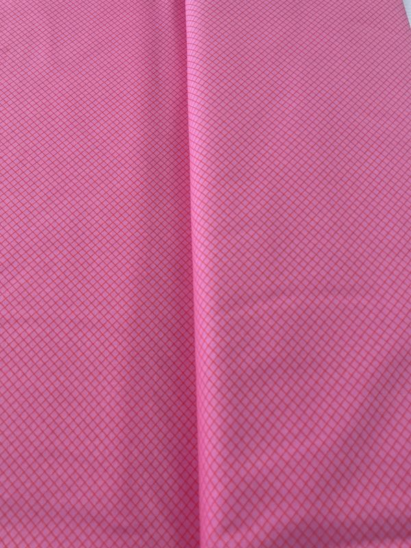 Tula Pink - True Colours - On The Grid Bubblegum