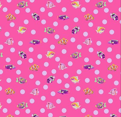 Tula Pink Floral Reef - School Crossing Delphine