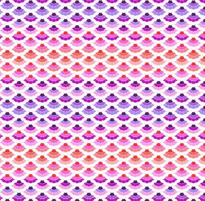 Tula Pink Floral Reef - Aquatic Lace Ultraviolet