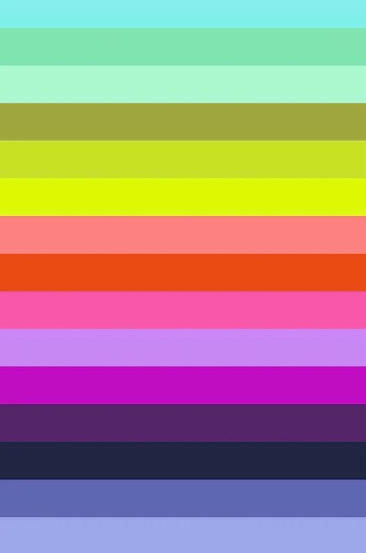 Tula Pink Floral Reef - Smooth Sailing Deep Dive