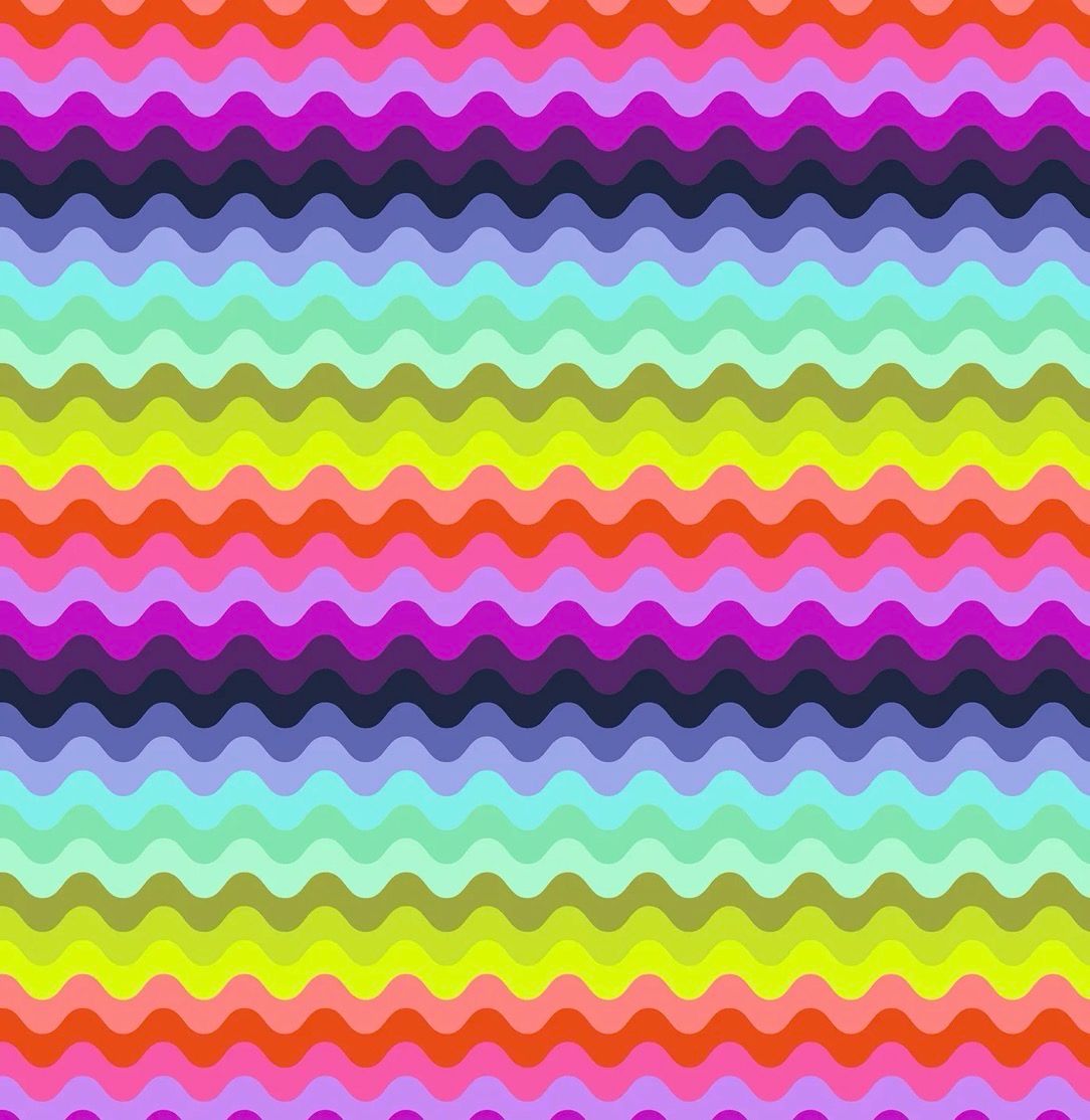 Tula Pink Floral Reef - Wave Rider Deep Dive