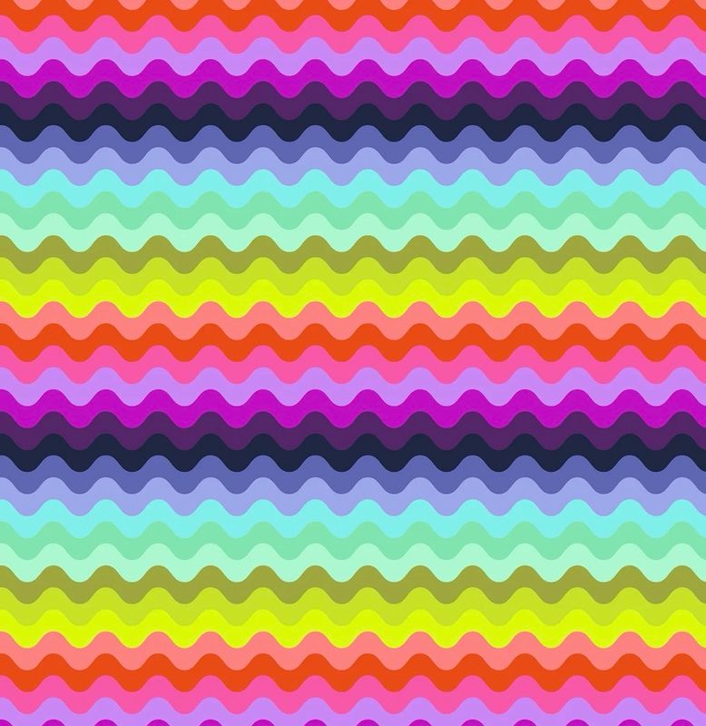 Tula Pink Floral Reef - Wave Rider Deep Dive