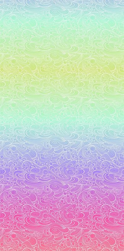 Tula Pink Floral Reef - Rip Tide Deep Dive