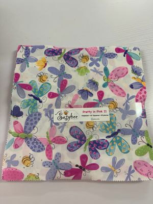 Susybee - Pretty In Pink 10” Charm Squares