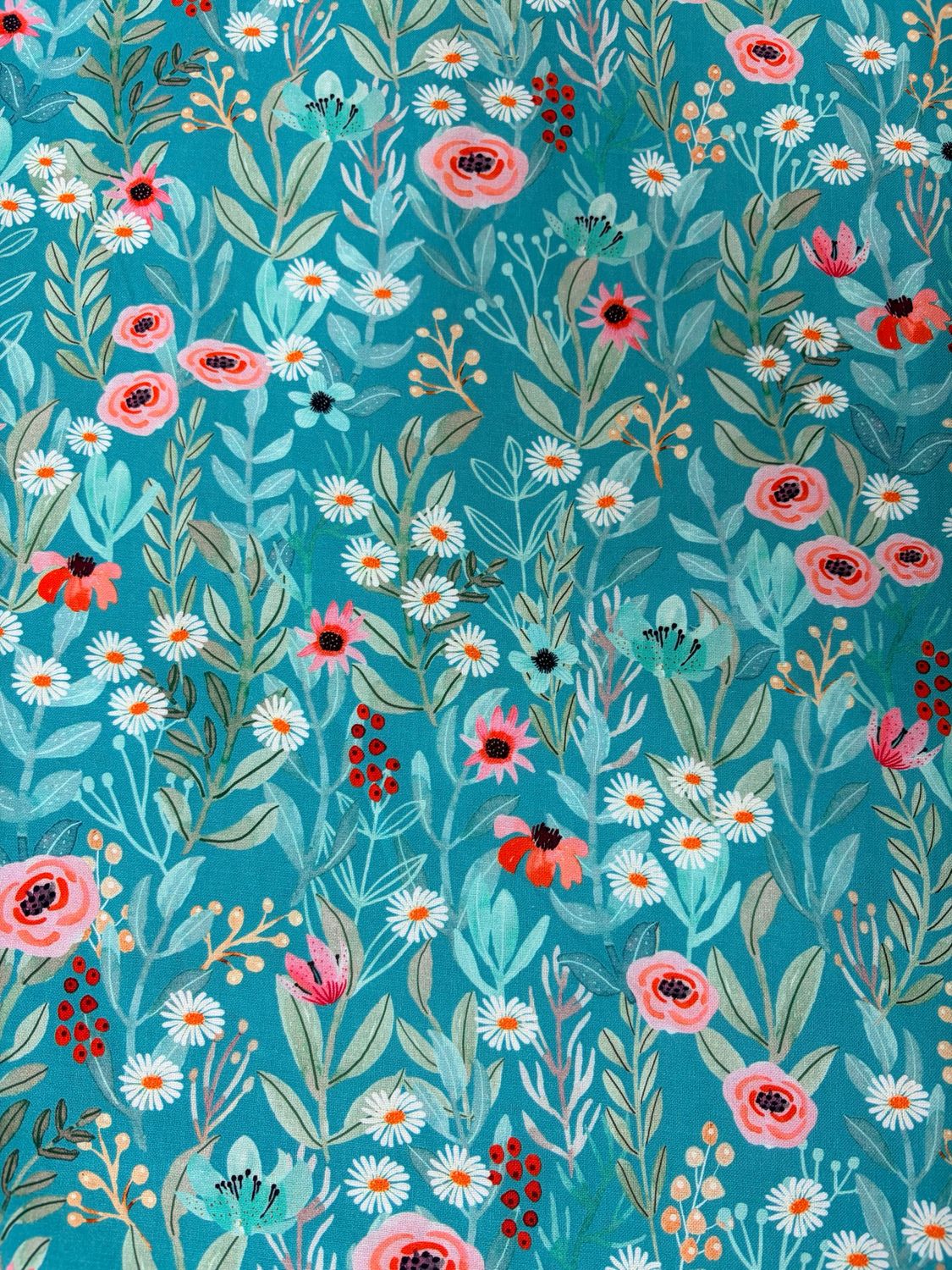 Floral Fiesta - Jade