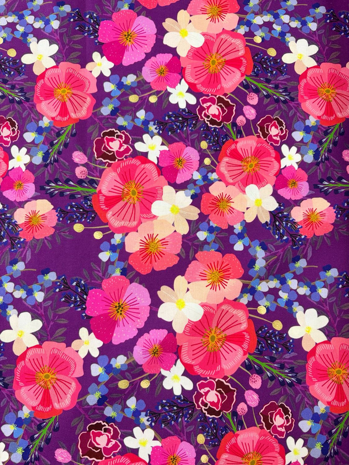 Floral Fiesta - Purple