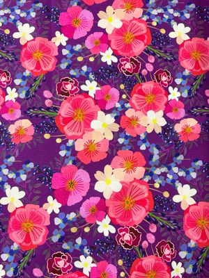 Floral Fiesta - Purple