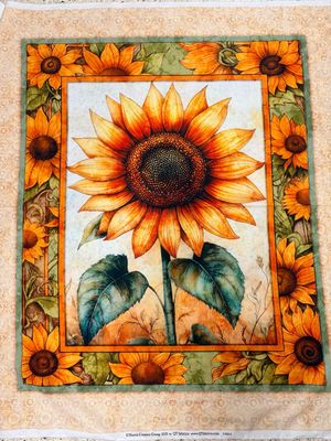 Sunflower Serenade - Panel