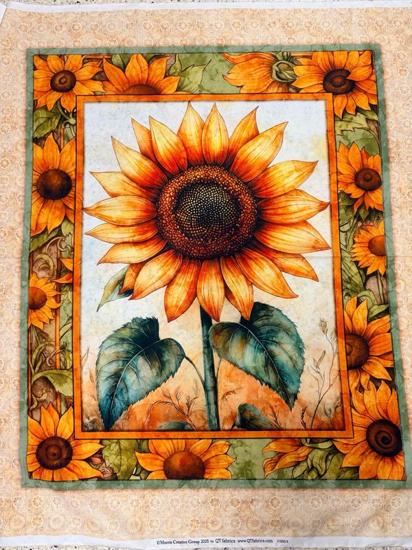 Sunflower Serenade - Panel
