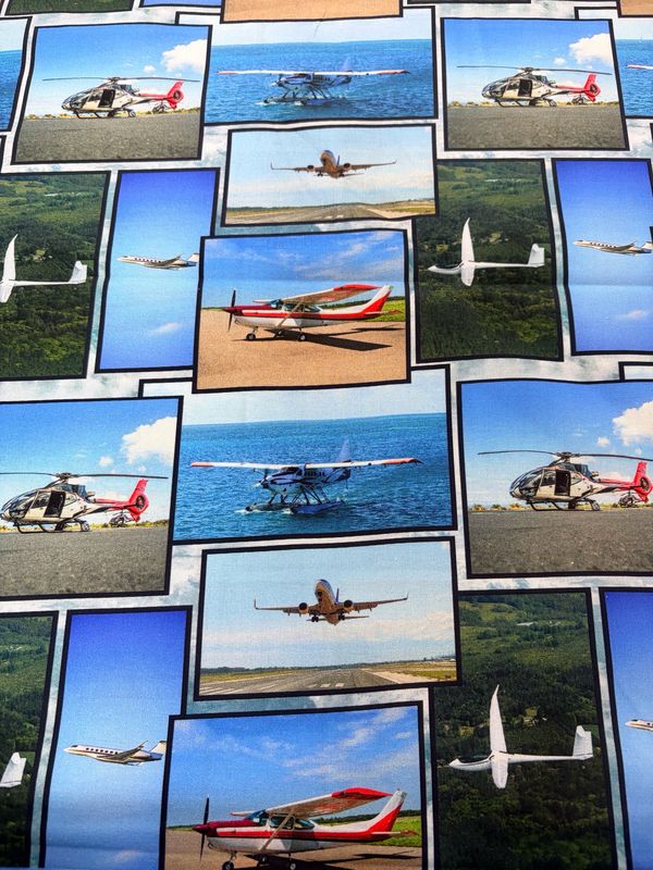 High Flyers - Plane Collage