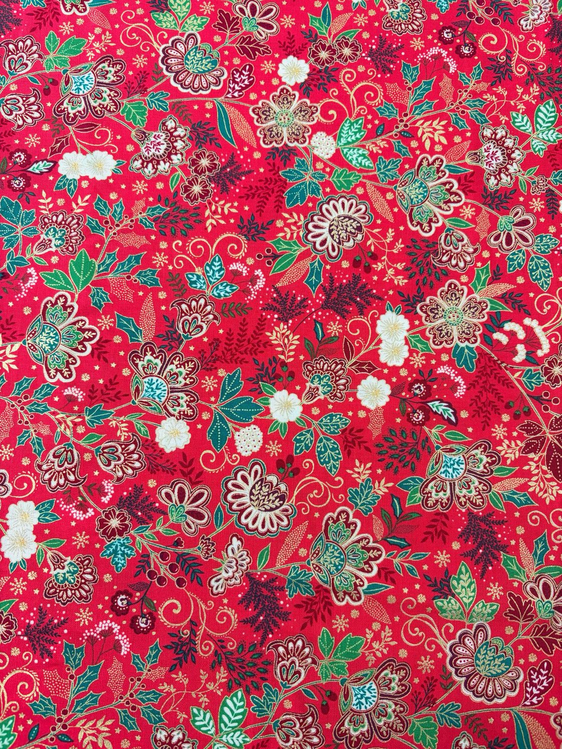 Adorn - Red Floral