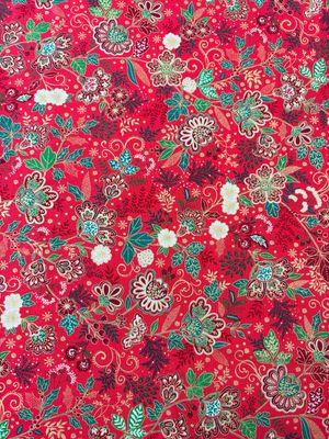 Adorn - Red Floral
