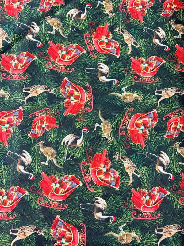 Santa In Oz - Green