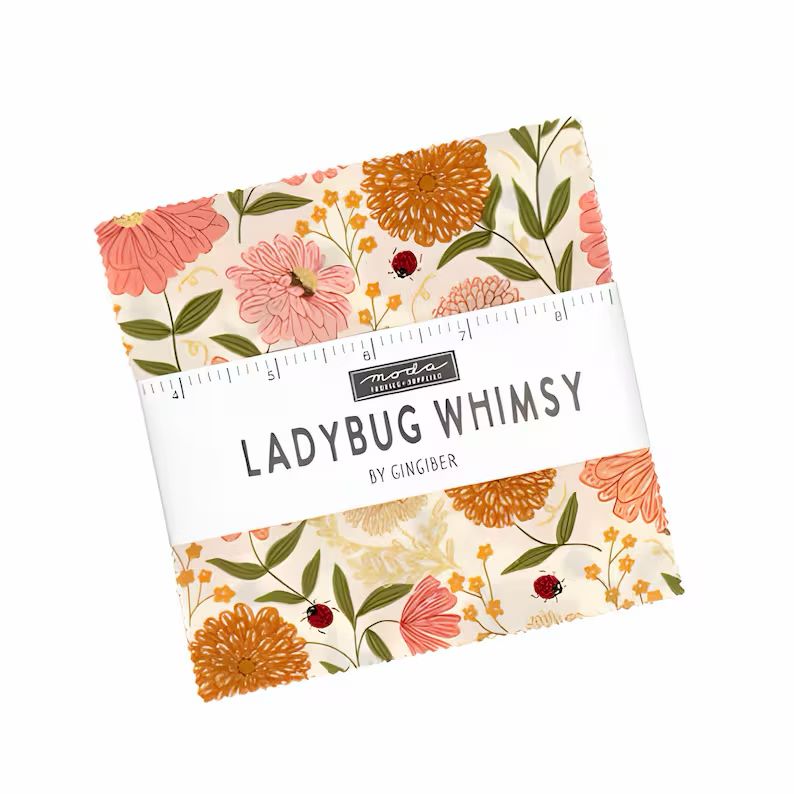 Moda - Ladybug Whimsy - Charm Pack